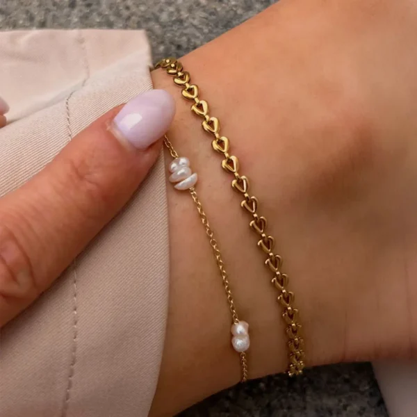 18k Gold Plated Snake Chain Anklets