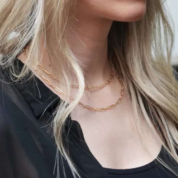 Paperclip Chain Necklace