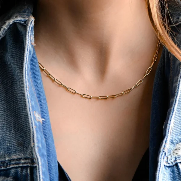 Paperclip Chain Necklace