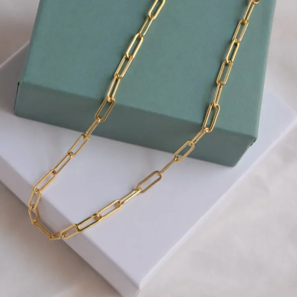 Paperclip Chain Necklace