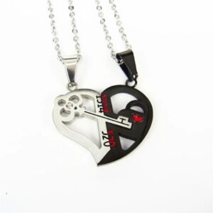Love Key Combination Couple Necklace
